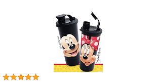 Tupperware Vaso de 16 onzas con tapa abatible y diseño de Mickey Mouse y  Minnie Mouse de Disney : Amazon.com.mx: Hogar y Cocina