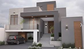 Di samping itu, penggunaan material bahan bangunan juga harus selektif. Lingkar Warna 26 Ide Inspiratif Model Rumah Minimalis 2 Lantai Dengan Atap Rata