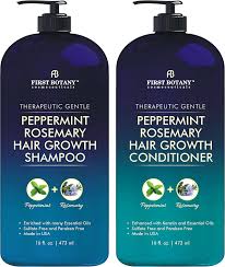 Not only does frequent hair washing not cause your. Amazon Com Peppermint Rosemary Hair Regrowth And Anti Hair Loss Shampoo And Conditioner Set Daily Hydrating Detoxifying Volumizing Shampoo And Fights Dandruff For Men And Women 16 Fl Oz X 2