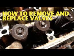 Auto crane 5005h 6006h hydraulic manifold cartilage valve 480184 12v soleniod sq. How To Remove And Replace Valves In A Cylinder Head Ericthecarguy Youtube
