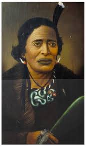 Ngapei Ngatata. Oil painting (26″ × 20″). Artist unknown. Image...