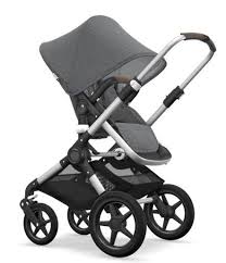Bugaboo Fox Stroller Aluminum Base Grey Melange Canopy Bugaboo Bugaboo Stroller Stroller