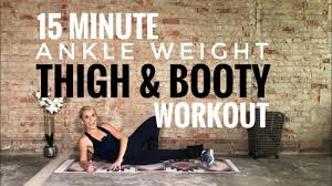 ankle weight workout inner thighs
