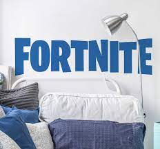 Minecraft samolepici dekorace tapeta na zed. Naklejka Fortnite Logo Na Sciane Tenstickers