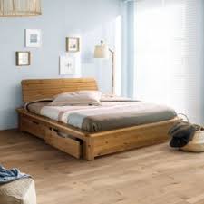 Lit Complet Tania Compose D Un Lit Dimension 140 X 190 Cm Teinte Miel Et D Un Jeu De 2 Tiroirs De Rangement 36 Avis Modeles De Lit En Bois Lit Complet Lit