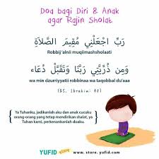 For Ourself N Kid To Focus On Solat Doa Tuhan Dan Orang