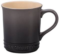 Le creuset's iconic cups are made from specialist clays andeach mug comes with a five year guarantee. Amazon Com Le Creuset Stoneware Mug 14 Oz Oyster Coffee Cups Mugs