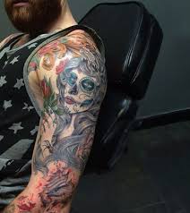 Day of the dead is a mexican festivity that celebrates passed loved ones and death without fear or sadness. Arm Tattoos For Men Mexican Novocom Top
