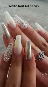 30 Simple Trending White Nail Design Ideas 3 Neues Nageldesign Nagelkunst Bilder