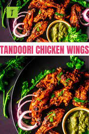 Tandoori Chicken Wings In Air Fryer In Oven Recipemagik Recipe In 2021 Tandoori Chicken Chicken Tandoori Roti