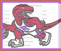 2021 schedule 2021 spring schedule printable schedule sortable schedule downloadable schedule broadcast information dodgers radio network mlb important dates. Printable Toronto Raptors Season And Tv Schedule For 2020 21 Interbasket