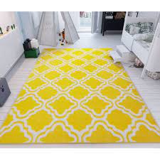 Modern Rug Calipso Yellow 5 X7 Lattice Trellis Accent Area Rug Entry Way Bright Kids Room Kitchn Bedroom Carpet Bathroom Soft Durable Area Rug Walmart Com Walmart Com