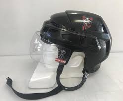 ccm vector v08 pro stock hockey helmet medium black bauer visor 4574