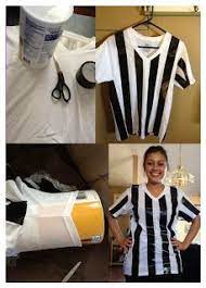 Do you like calling the shots? Diy Referee Shirt Referee Costume Referee Shirts Diy Costumes Kids