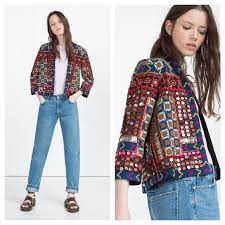 They are embodied the mystery of ukrainian embroidery which covers our country with the mysteriousness of centuries. Zara Embroidered Jacket Embroidery Fashion Zara Fashion Clothes Design