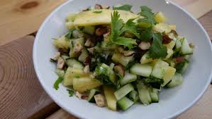 Ananas Gurkensalat Paleo360 De Rezept Gurkensalat Paleo Rezepte Gurkensalat Rezept