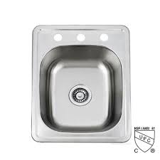 stainless steel kitchen sink 17 x 22