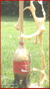 Make An Awesome Soda Pop And Mentos Geyser Cool Science Experiments Science Experiments Kids Science For Kids