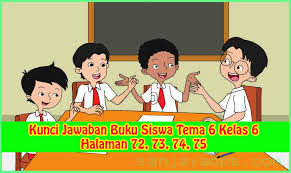 Maybe you would like to learn more about one of these? Kunci Jawaban Buku Siswa Tema 6 Kelas 6 Halaman 72 73 74 75 Sanjayaops