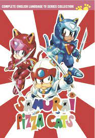 Samurai Pizza Cats Dvd Collection Reissue Pizza Cat Cat Posters 90s Cartoon