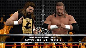 It's time for the 2000 royal rumble, which was the 13th royal rumble event. Wwe 2k17 Cactus Jack Vs Triple H Royal Rumble 2000 Youtube