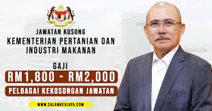 Seleksi pengadaan cpns kementerian pertanian ri tahun anggaran 2021. Kementerian Pertanian Dan Industri Makanan Mafi Buka Kekosongan Jawatan Mohon Sebelum 12 April 2021