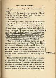 The Underlined Passage Does Not Represent The Views Of Elaina Thompson By Oh I Love The Writing The Great Gatsby Great Gatsby Quotes Sylvia Plath