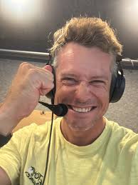 Toulouse, Tour de France, stage 11. Well even as a tv commentateur i still  get rest day surprises. Thanks @ekoicycling for the new aero shades! What a  day ! Bike racing like