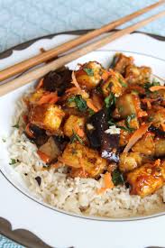 Eggplant Tofu In Garlic Sauce Recipe Eggplant Tofu Recipe Eggplant Dishes Tofu Recipes