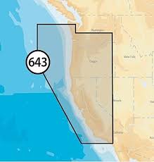 Navionics Platinum Plus 643p California And Oregon Marine Charts On Sd Msd