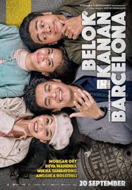 Belok Kanan Barcelona Hiburan Film Poster Film