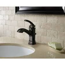 Moen Hensley Single Hole 1 Handle Bathroom Faucet In Mediterranean Bronze Ws84414mbrb Bathroom Faucets Single Handle Bathroom Faucet Bronze Bathroom Faucets