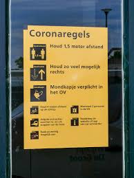 De klachten lijken in het begin vaak op een verkoudheid. Datei Station Winterswijk Coronaregels 2020 06 02 Jpg Wikipedia