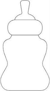 Baby Shower Baby Bottle Clipart Black And White Baby Bottle Free Printable Cricut Baby Shower Simple Baby Shower Baby Cards