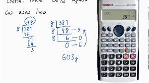 Tingkatan 5 bab 1 asas nombor. Bab 2 Matematik Tingkatan 4 Part 3 Penukaran Nombor Suatu Asas Kepada Nombor Asas Yang Lain Youtube