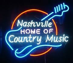 Nashville Country Music Country Music Western Wall Art Neon Signs
