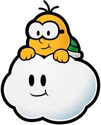 Lakitu Super Paper Mario Png Mario Art Super Mario Brothers Mario Bros Party