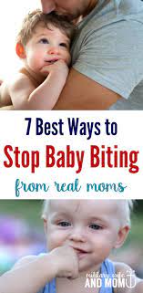 As soon as your child is old enough,. Getting A Baby To Stop Biting The Military Wife And Mom
