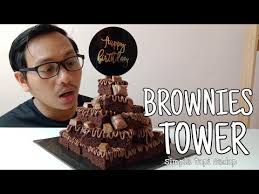 Kali ini kami akan berkongsi sebuah lagi resepi tular yang amat senang. Brownies Tower Simple Tapi Sedap Youtube