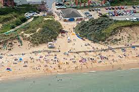 Aerial Of Hemsby Beach Summer 2017 Aerial Images Beach Photos Aerial