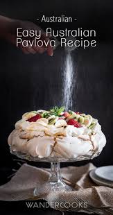 Easy Australian Pavlova Recipe With Kitchenaid Recipe Australian Pavlova Recipe Pavlova Recipe Pavlova
