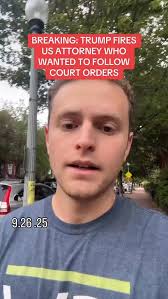 US Attorney Fired for Following Court Orders: A Threat to Public Service