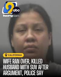 A woman in California has been charged with the murder of her husband after  authorities said she hit and killed him with her car following an argument.  Read more here:  https://www.kcrg.com/2025/10/21/wife-ran-over-killed-husband-with-suv-after-argument  ...