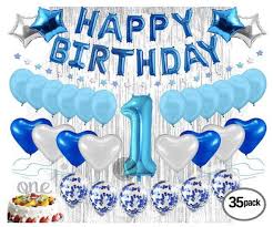 First Birthday Birthday Balloons First Birthday Baby Boy 1st Birthday Decoration Ideas For Boy Boy 1st Birthday Party Boy 1st Birthday Decorations Party Happy Birthday Banner On 1st Birthday Decorations Boy Birthday Decorations First Birthday Decorations