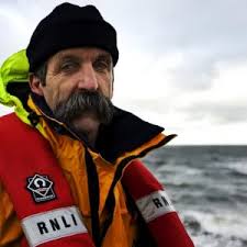 Portrait shot of Howth coxswain Robert Duffy. Art Prints from RNLI