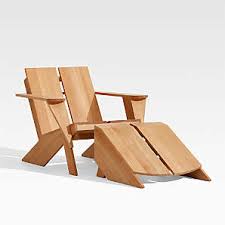 What are some popular product styles within wood beach chairs? Outdoor Lounge Chairs Patio Chairs Crate And Barrel