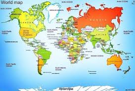 Mrs World Map Country