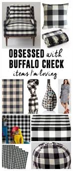 Black And White Plaid Decor Buffalo Check Shopping Guide Plaid Decor Black And White Furniture Buffalo Plaid Decor