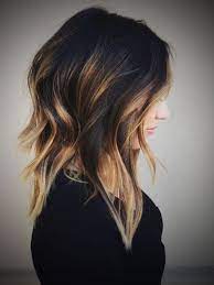 Platinum Blonde Ombre On Black Hair Ngerimbat Medium Hair Styles Hair Color Balayage Hair Styles