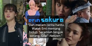 Bagi korang yang belum baca biodata amyra rosli, korang boleh baca di sini (klik). Video Watak Psiko Emi Dah Melarat Teruk Lakonan Emma Maembong Undang Seram Erin Sakura